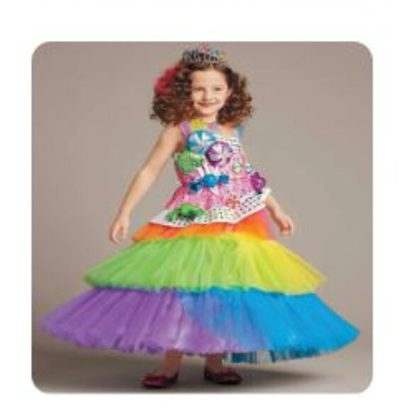 Wishcraft Chasing Fireflies Candy Fairy Halloween Princess Lollipop Size 6 - Picture 3 of 3